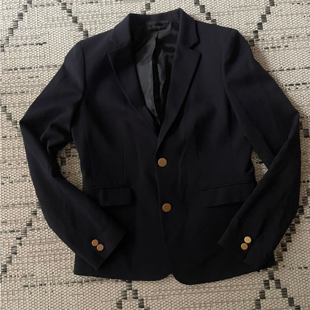 Blazer with Gold Buttons